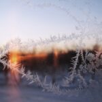 Frost an Fenster
